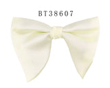 New Solid Bow Tie For Men New Wedding Bowtie Adjustable Oversize Bow tie For Wedding Groom Big Bow ties Butterfly Men's Gifts