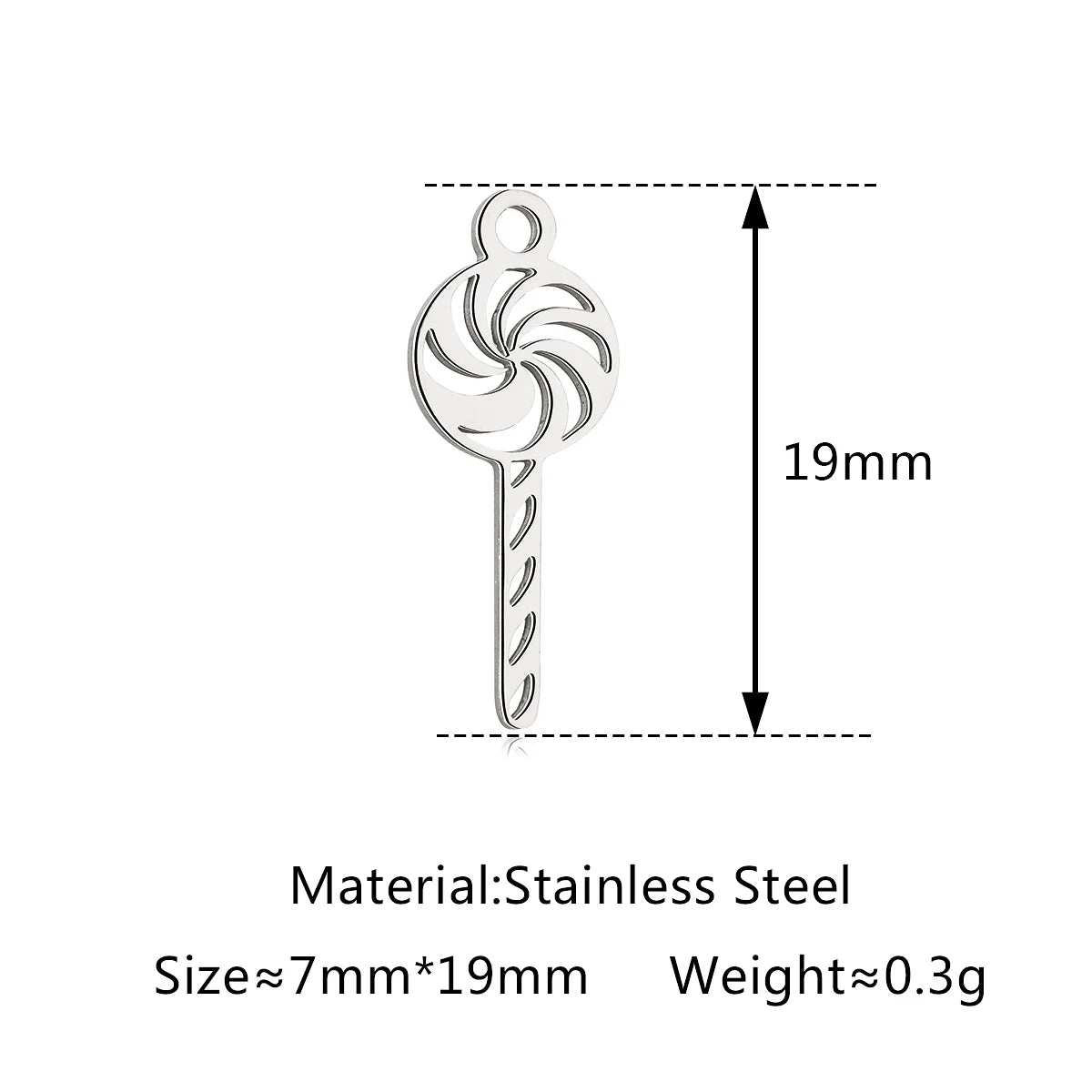 5Pcs Xmas Tree/Candy Cane/Snowman/Santa Claus Charm Stainless Steel Boots Christmas Pendant DIY Necklace Bracelet Jewelry Making