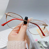 Blue Ray Blocking Anti-Blue Light Glasses Ultralight Metal Computer Goggles Eye Protection Square Eyeglasses Men Women