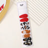 10Pcs/set 2.2'' Printed Embroidery Waterdrop Shape Hair Clips For Cute Girls BB Hairpin Barrettes Headwear Kids Hair Accessories
