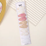 10Pcs/set 2.2'' Printed Embroidery Waterdrop Shape Hair Clips For Cute Girls BB Hairpin Barrettes Headwear Kids Hair Accessories