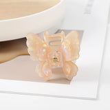 AWAYTR Double-layer Dazzle Butterfly Hair Claw Clips for Women Girls Hair Clip Barrette Hair Clamps Headwear Hair Accessories