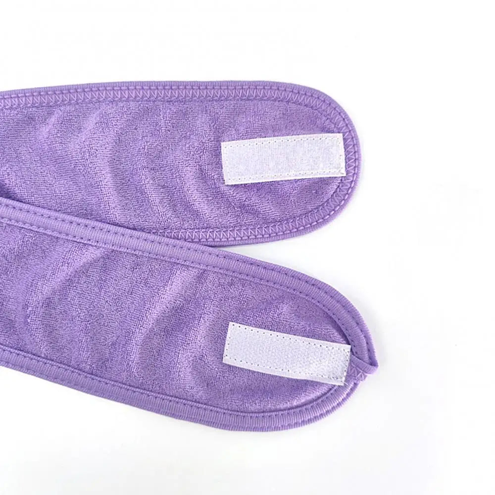 Face Headbands For Women Fleece Hair Bands Wide Hairband Yoga SPA Bath Wash Face Headband Makeup Shower Skincare Headband