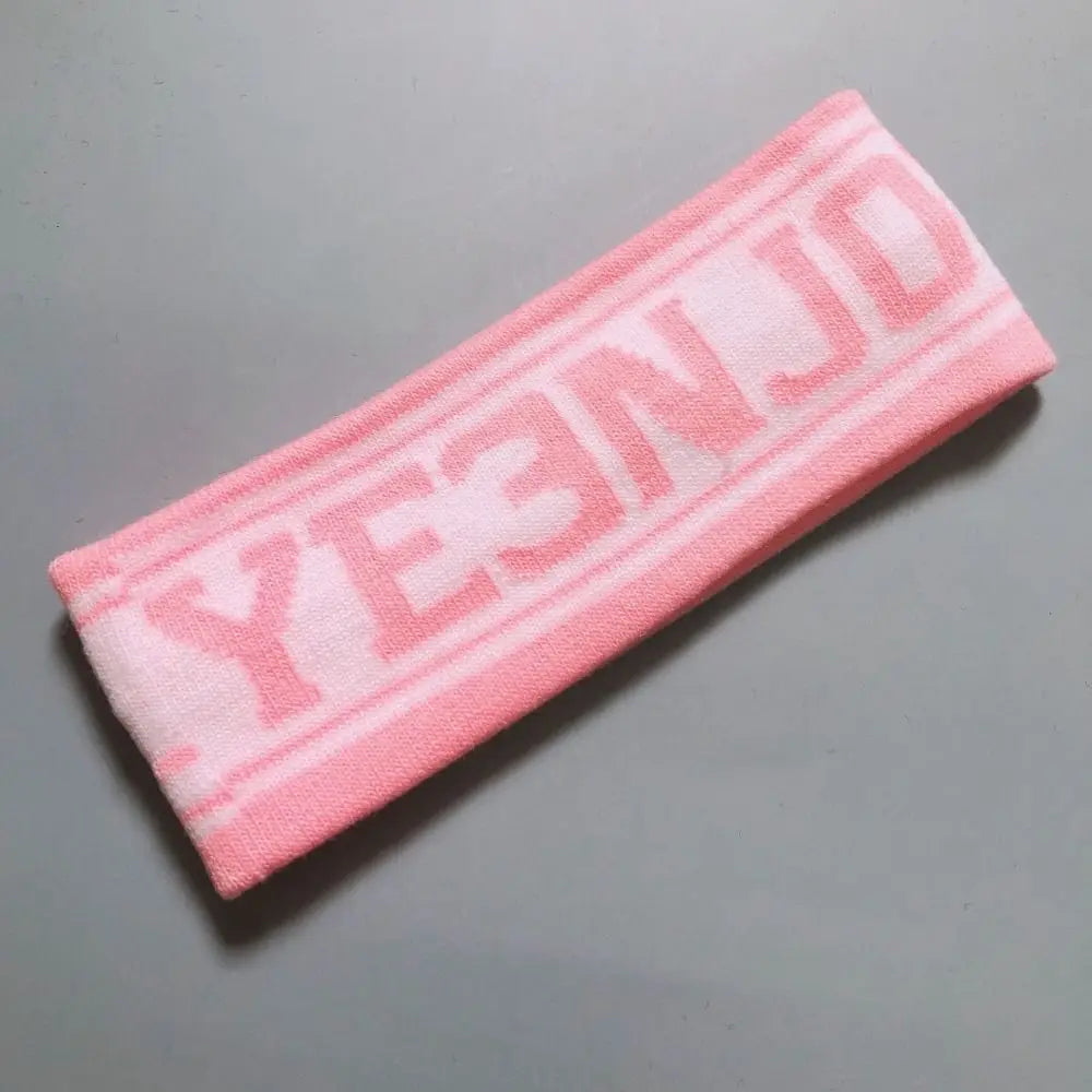 Gym Running Kids Headbands Sweat Hair Bands Yoga Sweatbands For Women Sports Headband Tennis Headwrap Letters Sweat Headband