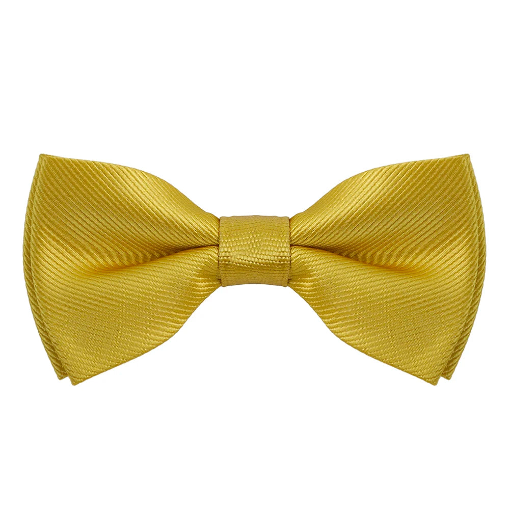 HUISHI Bow Ties For Men Solid Stripe Black Pearl White Bowtie Elegant Mans Bussiness Wedding Party Accessories Butterfly Bow