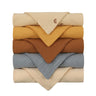 5pcs/Set Square Cotton Baby Face Towel Handkerchief Soft Absorbent Gauze Baby Towel Kids Feeding Bibs Burp Cloths Washcloth