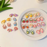 Hair Accessories Girls Bands Bandeau Cheveux Scrunchies Elastic Fille Korean Haarband Rubber Brown Children Gomas Gift Kids