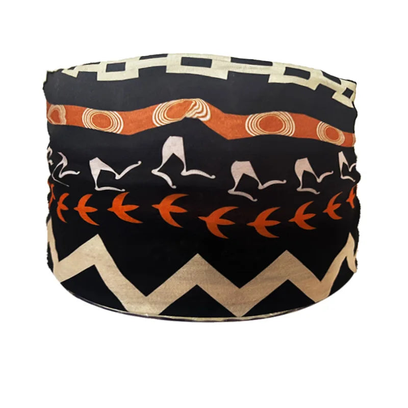 Boho Headbands For Women Fashion Wide Headscarf Bohemian Yoga  Workout Head Bands Hair Accessories Band
