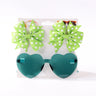 3Pcs/set Cute Solid Kids Dot Hairpin Colorful Heart Sun Glasses Set Girls Boutique Bowknot Hair Clips Children Hair Accessories