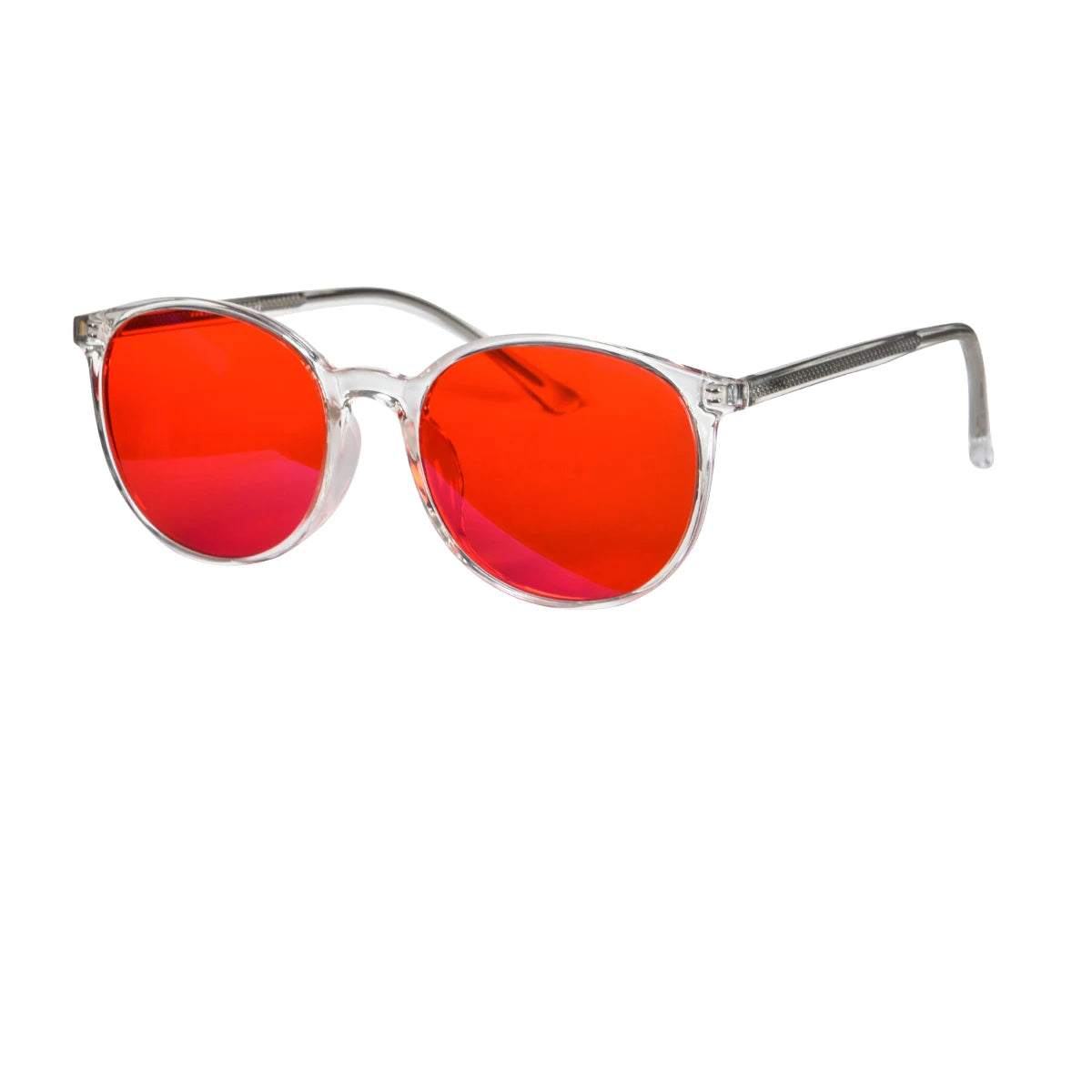 red glasses red blue light glasses for better sleep blue light blocking glasses orange lenses Tr90  women eyeglasses SH2022