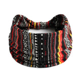 Boho Headbands For Women Fashion Stretch Wide Hair Bands Knoted Turban Yoga Sweatband Elastic Head Bands Stylish Wrap Headbands