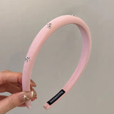 1pc Fashion Headbands Hair Accessories For Girls Women Band Korean Bow Fairy Hoop Headbands
