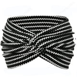 Twisted Wide Headbands for Women Extra Large Turban Workout Headband Fashion Yoga Hair Bands Boho Twisted Thick Hair Accessories