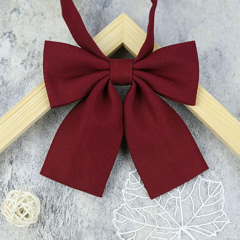 New Fashion Blue Uniform JK Bow Tie Colorful Women's Shirts Bowtie School Wedding Party Bowknot Butterfly Knot Suits Accessories