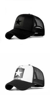 Fashion Cotton Cap Baseball Snapback Mesh Hats Hip Hop Caps Cool Men Caps Female Outdoor Casual Sun Hat