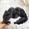 1pc Wig Twist Headbands for Women Wide Fishbone Braids Hairbands Handmade Retro Head Hoop Styling Headwear Accessories