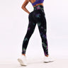 Tie-dye yoga clothing set, sports bra, intimates, yoga pants, non-falling sports tights, peach butt lifting line