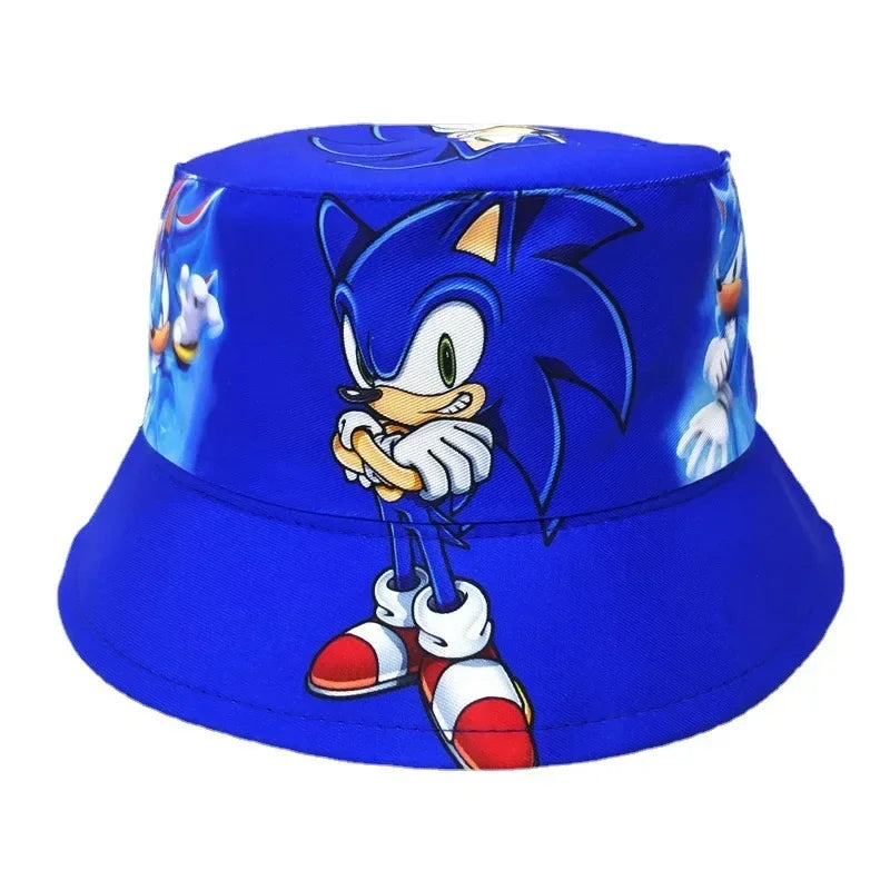Sonic The Hedgehog Children's Sun Hat Student Outdoor Sports Travel Hat Men and Women Couples Kawaii Baseball Cap Kids Toy Gift