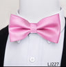 Fashion Brand Brand Silk Bow Tie Dark Blue Man Dot Wedding Accessories lover's day Fit Formal Party