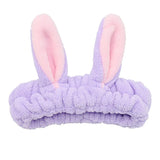 Headband For Washing Wash Face Rabbit makeup Hairbands Girls Elastic Holder Hair Strap Bands Ears Turban Hair Accessories