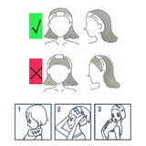 Fashion Headbands Wash Caps Shower Cosmetic Facial Adjustable Turban Tiara Turban Hairband Head Band