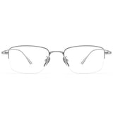 Lzabella New Men's Half Frame Glasses Business Casual Pure Titanium Frame Fashionable And Trendy Prescription Glasses 1906