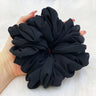 Elastics Chiffon Hair Band Solid Color Big Circle Scrunchies for Women Girl Ponytail Holder Hair Rope Hairband Hair Accessoires