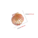 Fashion Shell Hair Claws Hairwear for Women Sweet Cute Mini Shark Clip Crab Clamps Hair Clips Claw Clip Trendy Hair Accessories