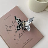 1PC French Butterfly Clip  Mermaid Hair Clip Acetic Acid Hair Clip Retro Back of Head Hair Accessories Hairpin.