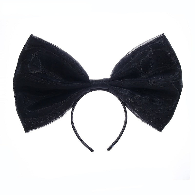 Bow Headband Bowknot Hair Bands Women Party Decoration Cosplay Costume Headwear Headpiece Birthday  Accessories Halloween