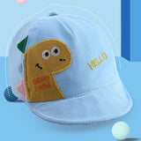 1-4 Years Kids Boys Girls Baseball Hats Cap Cartoon Animal Pattern Hat Sun Protection Cap Lightweight Hats