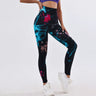 Tie-dye yoga clothing set, sports bra, intimates, yoga pants, non-falling sports tights, peach butt lifting line