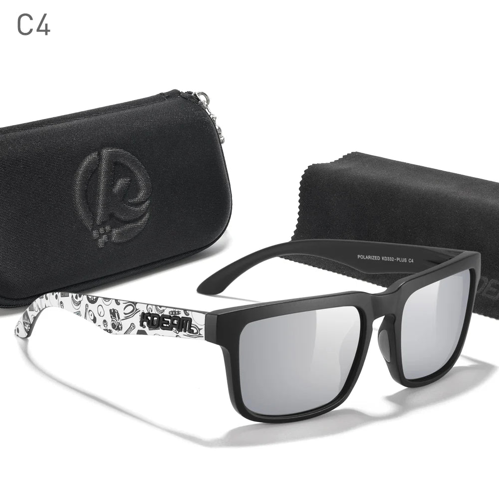 KDEAM Oversized Sunglasses Polarized Photochromic Lenses Night Vision Goggles Designed For Both Men And Women Large Glasses