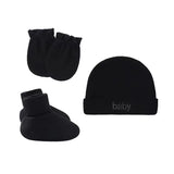 Newborn Hat+Gloves+Socks Set for Baby Boy&Girl Cotton Fall Casual Photography Props Soft Headwear Infant Nightcap Fashion
