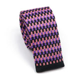 61 Styles Knit Tie Fashion Pattern Print Leisure Men's Knitted Tie Colourful Woven Daily Wear Cravat Gift For Apparel Accessorie