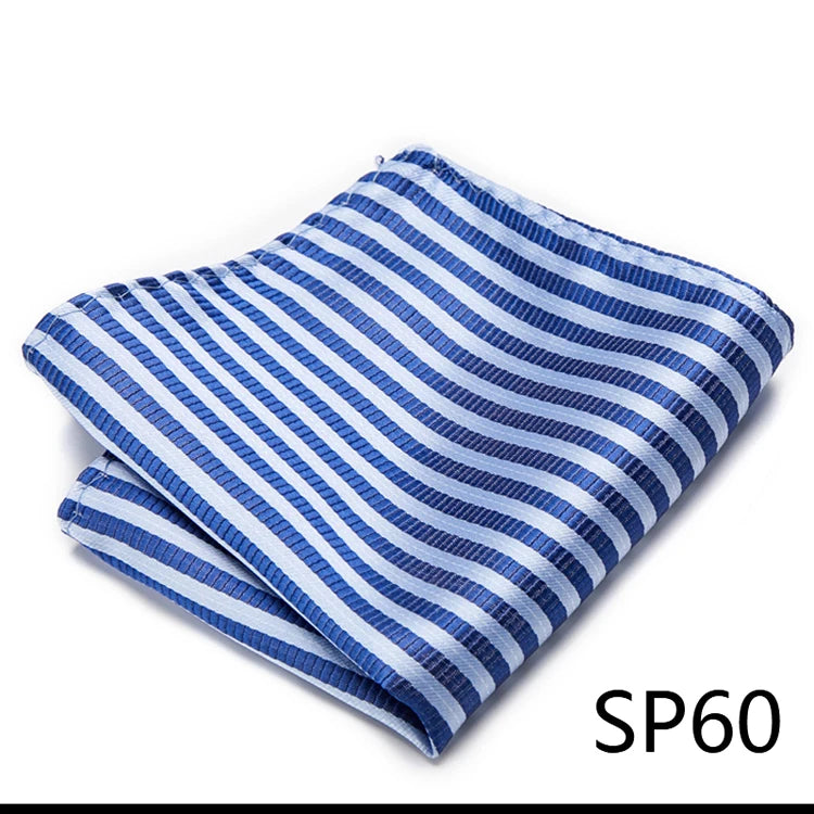 High Grade 2023 New Style Hot sale Silk Handkerchief Black Suit Accessories Solid Men Abraham Lincoln's birthday Pocket Square