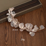 Female Wedding Headband Party Prop Flower Hair Accessories Banquet Headwear Masquerade Prom Hairband Bride Hair Jewelry Gifts