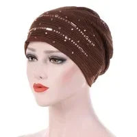 Women Men Sleeping Hat Baggy Beanie Satin Lined Night Unisex Sleep Cap Hair Care Bonnet Hair Loss Nightcap Pullover Hat Headwear