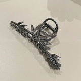 New Punk Geometric Metal Gold Silver Simple Hair Clip Claw for Women Trendy Large Crab Catches Clamp Korea Headwear Accessories