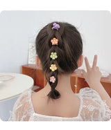Hair Accessories Girls Bands Bandeau Cheveux Scrunchies Elastic Fille Korean Haarband Rubber Brown Children Gomas Gift Kids