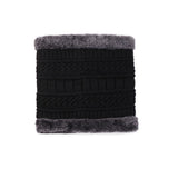 3pcs/Set Warm Plush Lined Knit Beanie, Scarf & Gloves Set, Winter Accessories