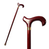 97cm Red Wooden Handle 3-Pieces Walking Stick Men Detachable German Beech Wood Walking Canes Women Fashion Walking Sticks