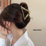 2023 New Fashion Metal Hair Claws Clip for Women Girls Trendy Hair Clip Barrette Hairpins Party Headwear Hair Accessories Tiara
