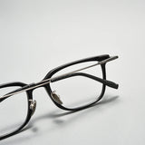 High Quality Luxury Glasses Ultra Light Pure Titanium Men's Eyeglass Frames High-Quality Acetate Prescription Eyeglass Frames