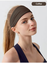 Women Elastic Hair Bands Yoga Hairband Sport Headband Cycling Exercise Headwrap Hair Accessories Fashion Wash Face Headbands
