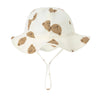 Cartoon Fruits Animals Printed Caps for Baby Boys Girls Cotton Sunshade Outdoor Indoor Hats for Toddlers Newborn Sun Hats