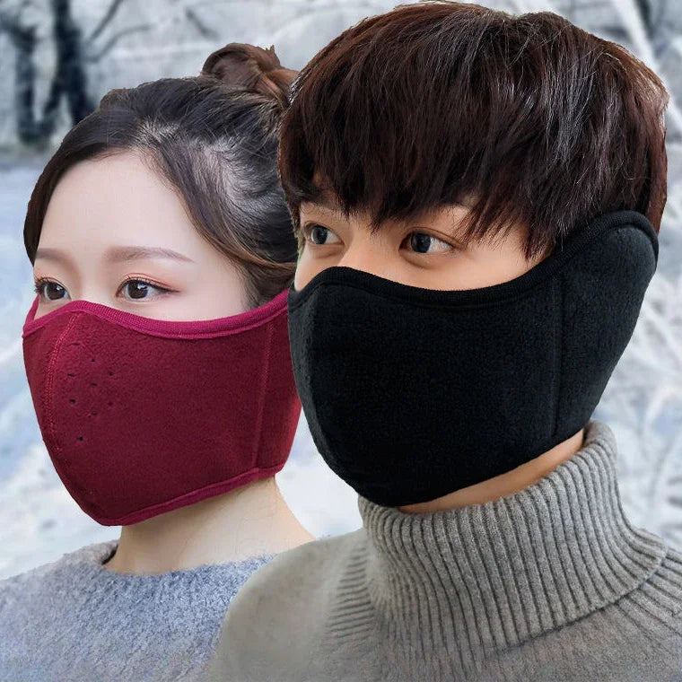 Outdoor Thermal Mask Autumn and Winter Cycling Windproof and Cold Ear Protection Mask 2-in-1 Breathable Winter Thermal Mask