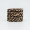 5PC High Elasticity Hair Ties Leopard Print Elastic Hair Scrunchie Ties for Women Wild Fashion Head Rope Hair Styling Accessorie