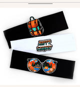 Baby Girls BBQ Cotton Headbands Casual Soft Glasses Backpacks Elastic Headwear Kids Childs Hair Accessories Toddler Hair Bands