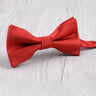 RBOCOTT Solid Bow Ties for Men Plain Party Wedding Bowtie Candy Color Bowknot Red Green Black Blue Bow TieWholesale Accessory